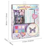 ⁦ערכת איפור פרפר Sparkling – מארז יופי מושלם לילדות⁩ – תמונה ⁦2⁩