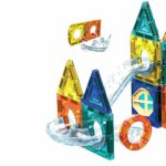 ⁦ערכת מגנטים 139 חלקים – מסלול גולות מגנטי תלת-ממד ומשחק הרכבה⁩ – תמונה ⁦6⁩