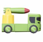 ⁦Magnetix Trucks – רכבי צבא מגנטיים מודולאריים – ערכת 31 חלקים⁩ – תמונה ⁦5⁩