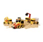 ⁦Magnetix Trucks – משאיות עבודה מגנטיות מודולאריות – ערכת 52 חלקים⁩ – תמונה ⁦8⁩