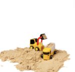 ⁦Magnetix Trucks – משאיות עבודה מגנטיות מודולאריות – ערכת 52 חלקים⁩ – תמונה ⁦3⁩