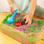 ⁦פלייפואם מארז 4 צבעים | סגול, ירוק, צהוב וורוד⁩ – תמונה ⁦2⁩